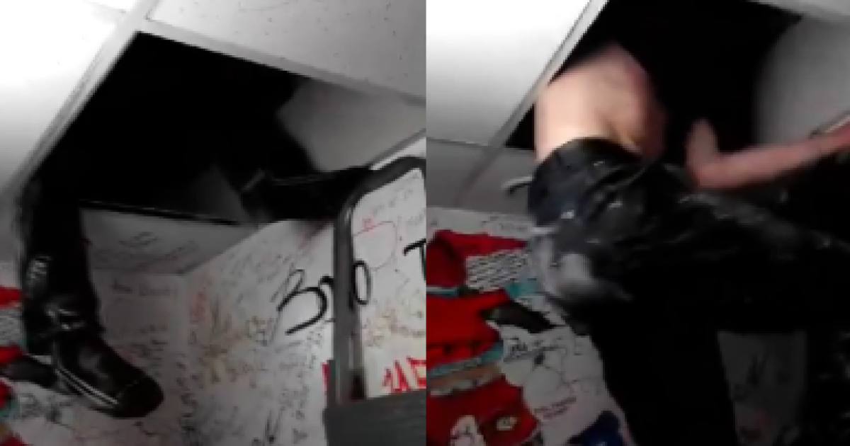 Во Львове мужчина спрятался в вентиляционной шахте, чтобы не платить за ужин