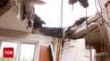 Российский дрон врезался в многоэтажку в Днепре! ТСН с места происшествия