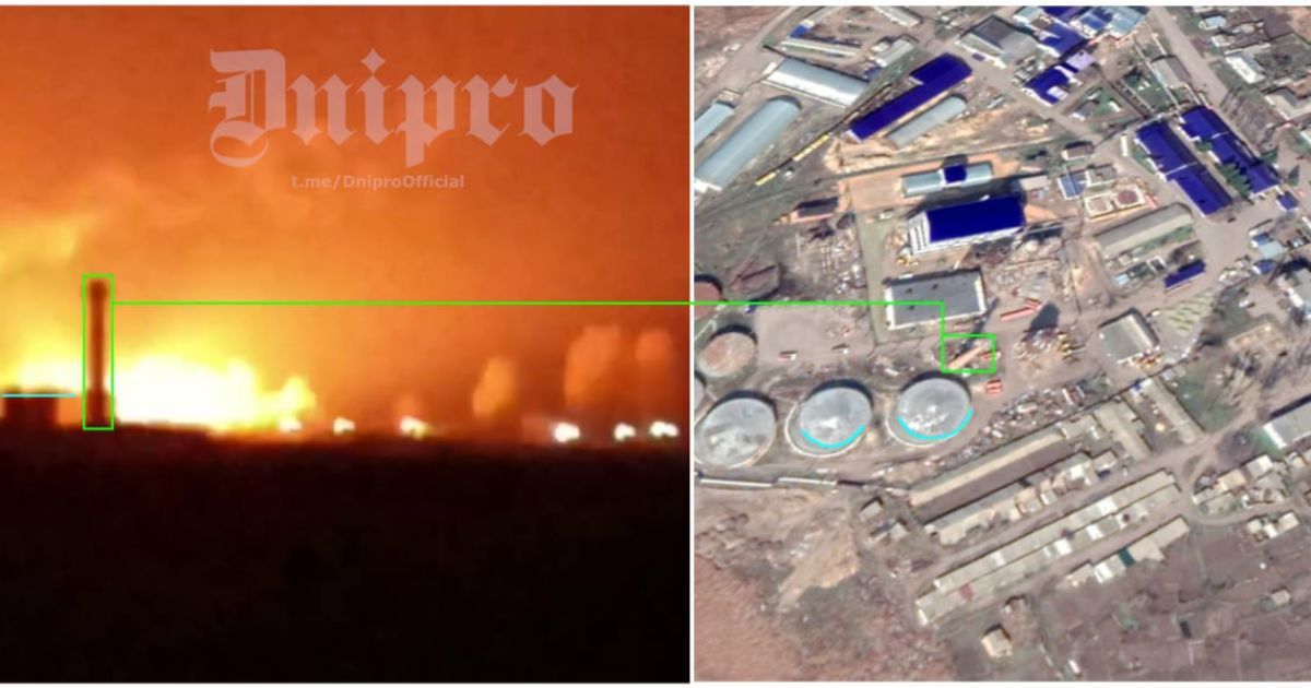 БпЛА атаковал спиртзавод в РФ Фото: руководитель Центра противодействия дезинформации СНБО, лейтенант Андрей Коваленко