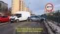 У Києві бус з вагітною жінкою потрапив у масштабну аварію