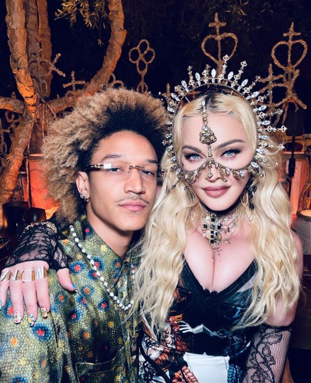 Мадонна с бойфрендом Ахламаликом Уильямсом / © instagram.com/madonna
