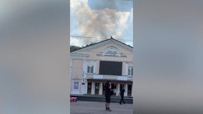 РФ атакувала Конотоп: поруч із місцем "прильоту" були діти (відео)