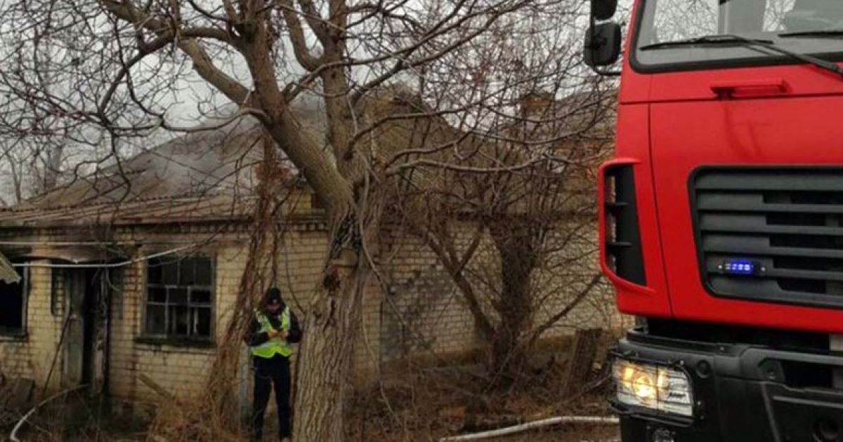 На Прикарпатье во время пожара в частном доме заживо сгорела женщина