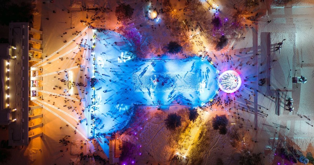 В РФ построили каток в форме полового органа. Его не заменят, несмотря на жалобы жителей