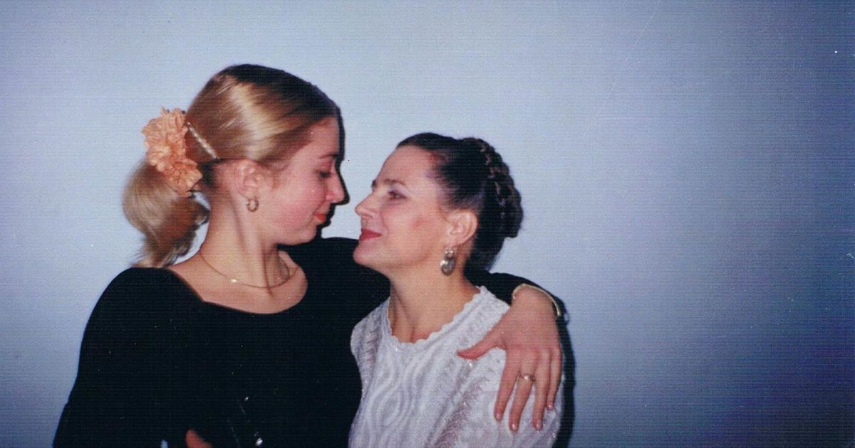 Тоня Матвиенко с мамой