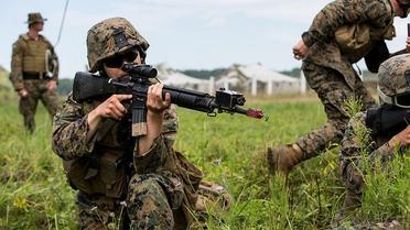 Военные учились столкновения в условиях гибридной войны. / © flickr.com/nato