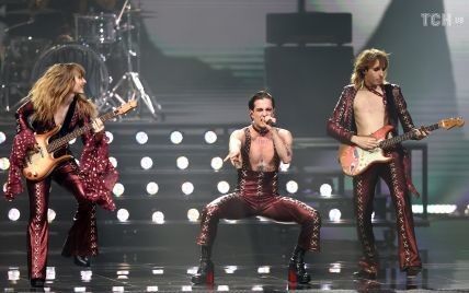 После победы на "Евровидении-2021" у солиста Måneskin треснули штаны на причинном месте