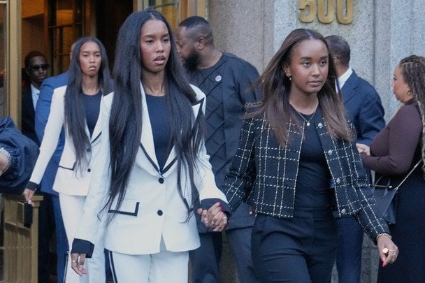Доньки P. Diddy прийшли на суд батька / © Associated Press