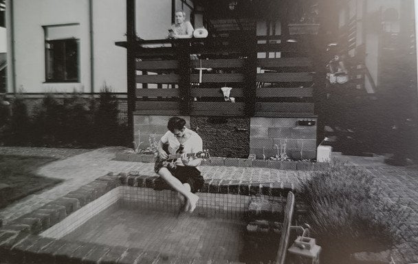 Фото Анни Жукової / © Скриншот з книги «Океан Ельзи. 30 років у фото та спогадах»