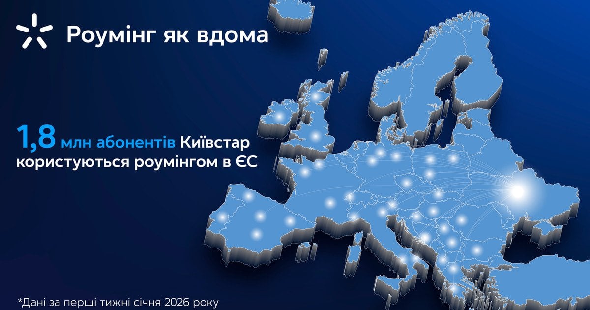 В Киевстаре зафиксировали активное пользование роумингом в первые недели после присоединения к единой зоне Роуминг как дома