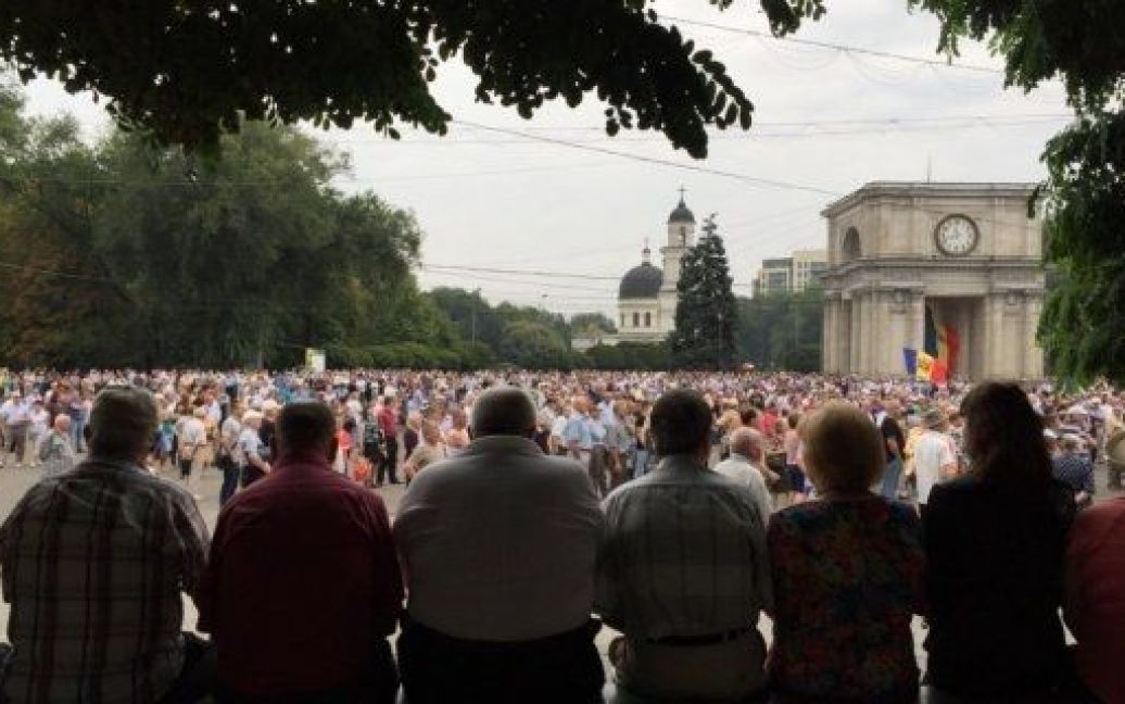 В Молдове проходит масштабный протест / © Newsmaker.md