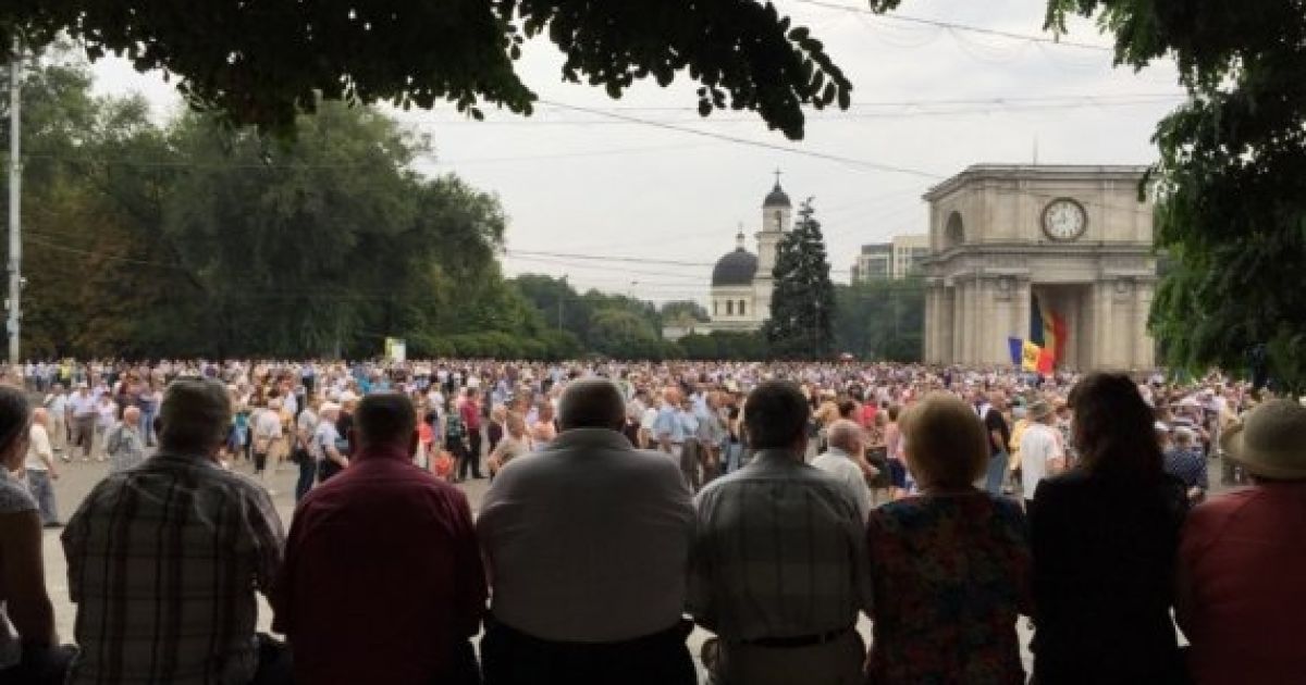 В Молдове проходит масштабный протест / © Newsmaker.md