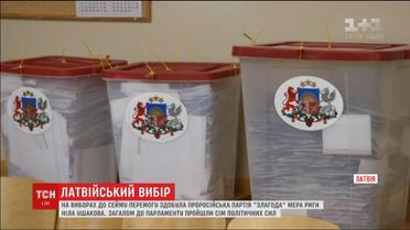 Прокремлевские силы победили на парламентских выборах в Латвии