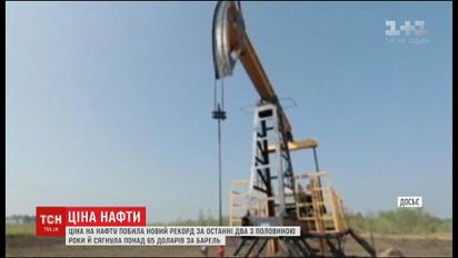 Цена на нефть бьет рекорды