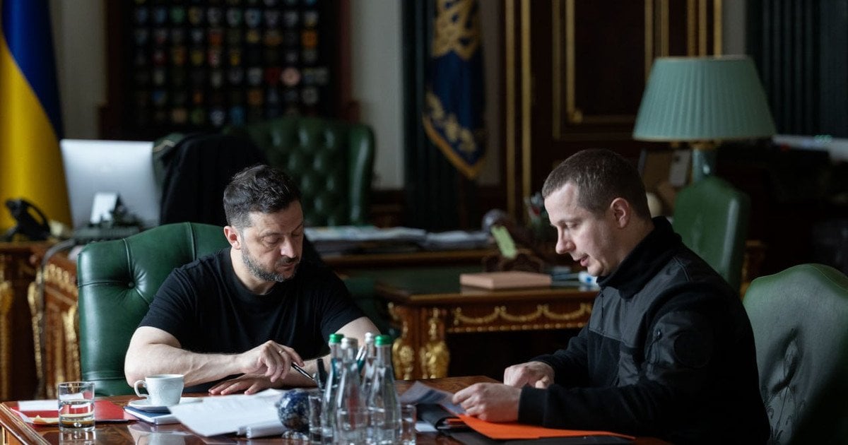 Владимир Зеленский и Олег Луговский