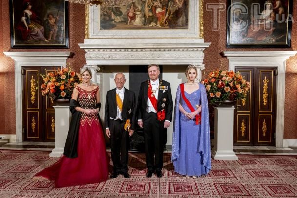 Королева Максима, король Віллем-Олександр та принцеса Катаріна-Амалія / © Getty Images