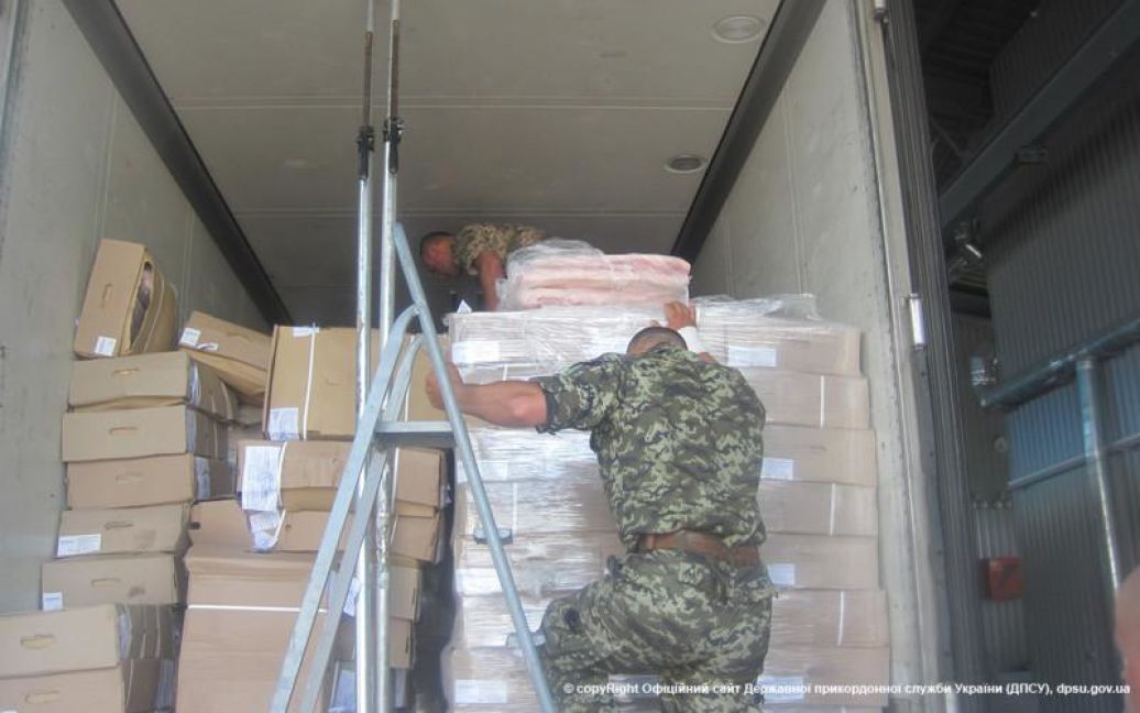 Пограничники остановили поставки мяса боевикам / © Госпогранслужба Украины
