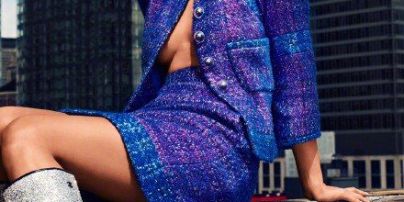 В стильных нарядах и с обнаженной грудью: Белла Хадид в новом глянцевом фотосете