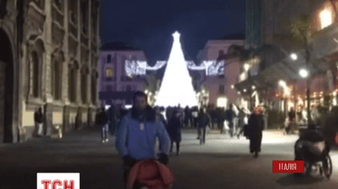 Концертами на центральних площах міст зустрічає Новий рік Італія