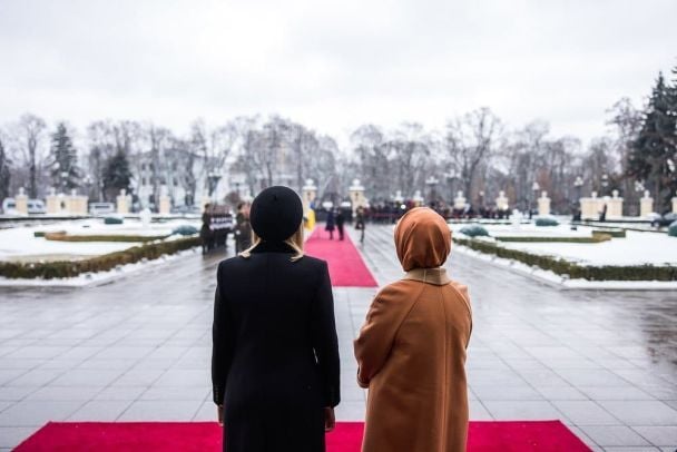 Олена Зеленська і Еміне Ердоган / © Instagram Олени Зеленської