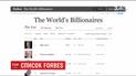 Журнал "Forbes" оновив рейтинг найбагатших людей світу