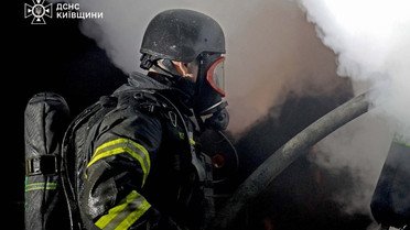 В Киевской области ликвидированы последствия вражеской атаки беспилотников / © t.me/s/dsns_telegram