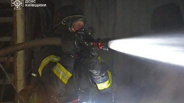 В Киевской области ликвидированы последствия вражеской атаки беспилотников / © t.me/s/dsns_telegram