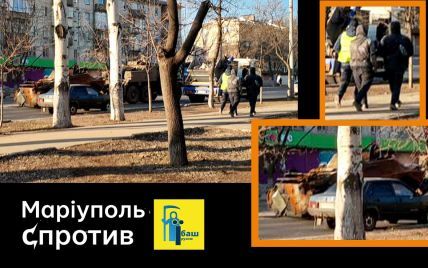 Ситуація на Донбасі: до Маріуполя з Бердянського напрямку провозять підбиту техніку російських військових