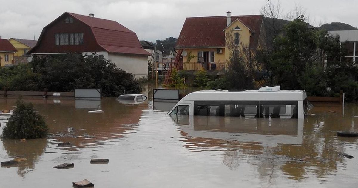 Сочі заливає водою / © Вести Сочи
