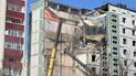 Фото с места ракетного удара по многоэтажкам в Умани 28 апреля