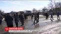 На Николаевщине образовались несколькокилометровые заторы на двух трассах из-за забастовки крестьян