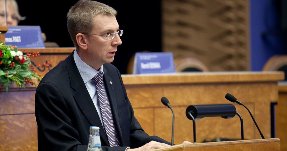 Голова МЗС Латвії розповів про мотиви концентрації російських військ біля українських кордонів