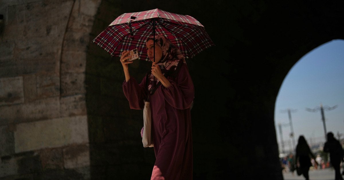 Турция страдает от жары