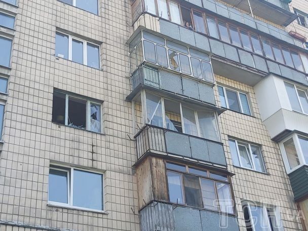 Ракетный удар по Киеву 1 июня / © ТСН.ua