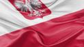 Прапор з гербом Польщі
