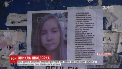 Волонтери долучились до пошуків дівчинки, яка загадково зникла в Кропивницькому