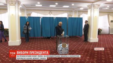 Понад 70% голосів за ставленика Назарбаєва і сотні затриманих у Казахстані