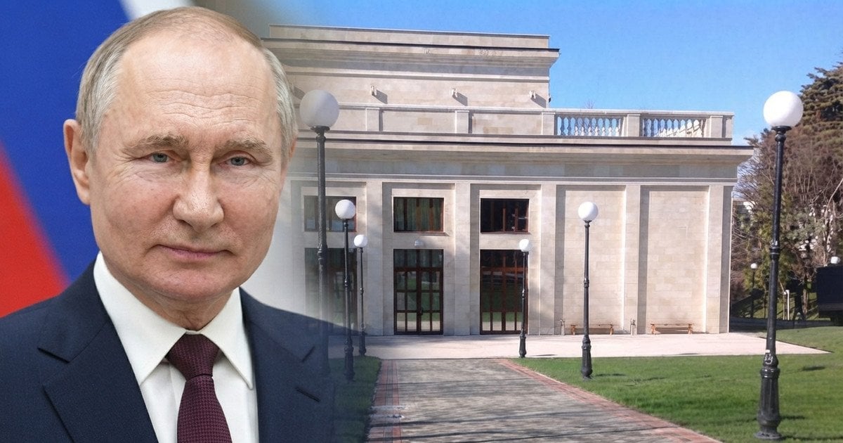 Володимир Путін і його резиденція в Сочі "Бочаров Ручей"