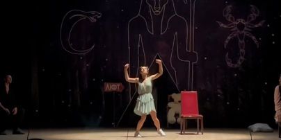 Злата Огневич впервые вышла на театральную сцену в Киеве