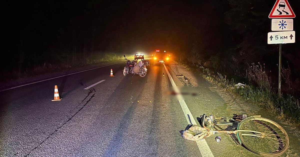 На месте аварии