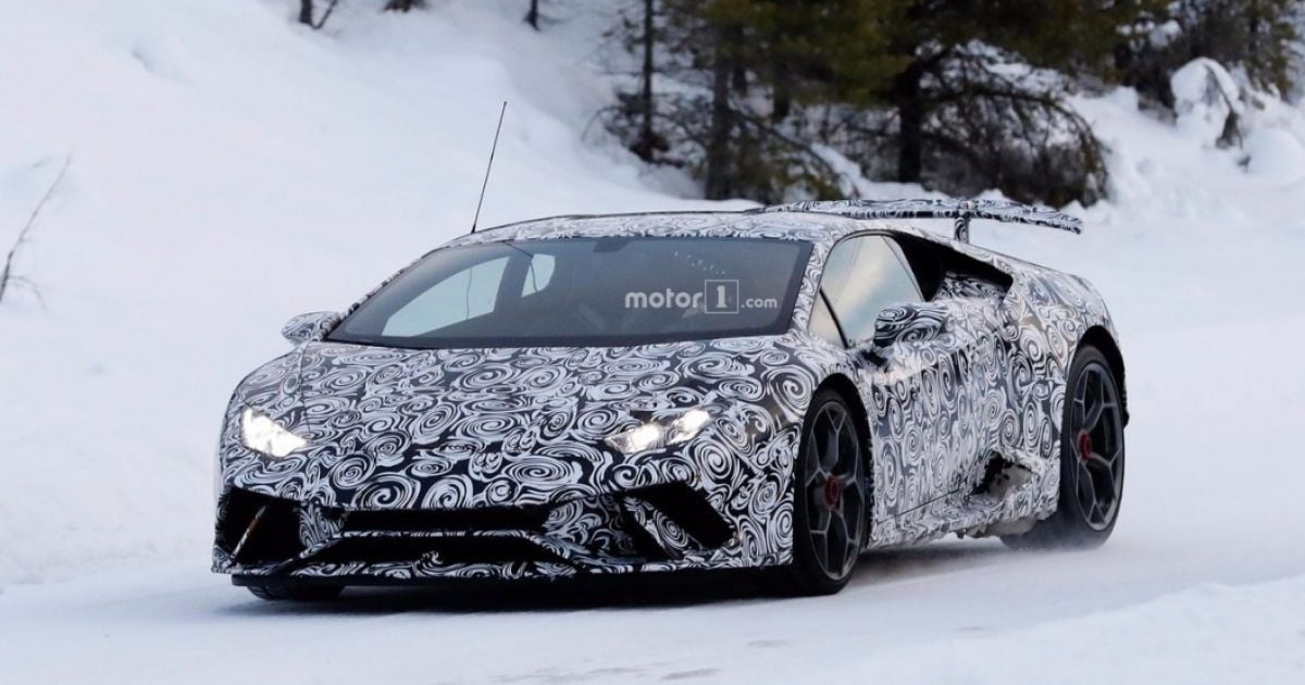 В Сети появились фото нового экстремального Lamborghini Huracan Superleggera