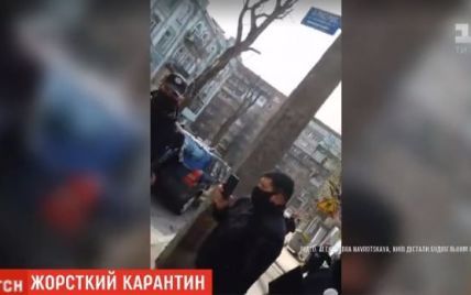 В Сети разгорелся скандал из-за видео с задержанием группы киевлян спецназовцами