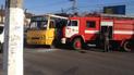 В Одесі пожежний КамАЗ протаранив пасажирську маршрутку