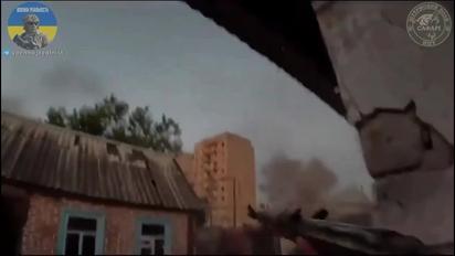 Нацполіція показала феєричне знищення окупанта у ближньому бою