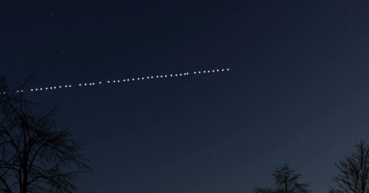 Спутники Старлинк