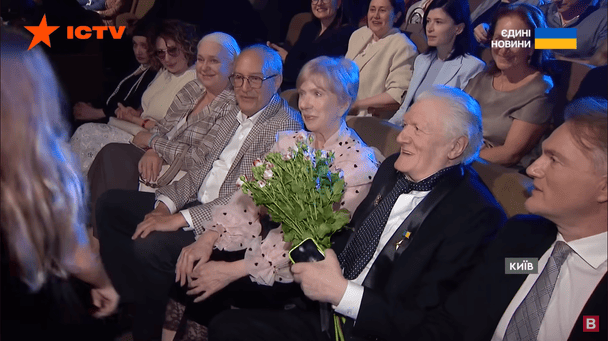 Юрій Рибчинський із дружиною / © скриншот з відео