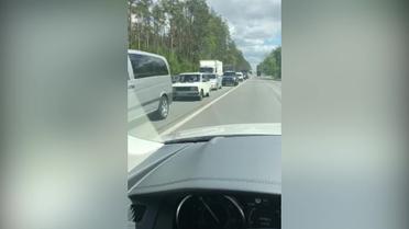 В бік Ірпеня утворився довжелезний затор через дрібні аварії