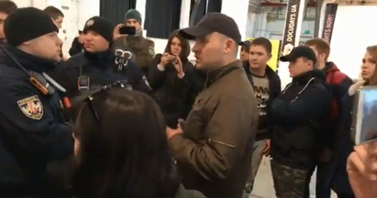 Невідомі зривають виставку Docudays