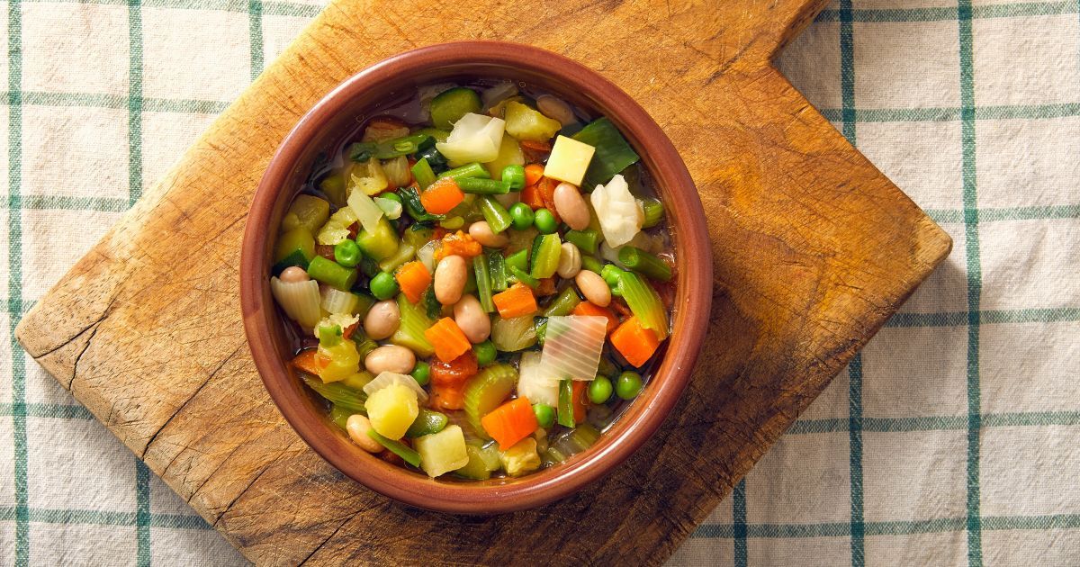 Пошаговый рецепт овощного супа-пюре