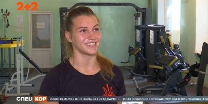 Курсантка військової академії 20-річна Вероніка Мінасова стала чемпіонкою України з гирьового спорту